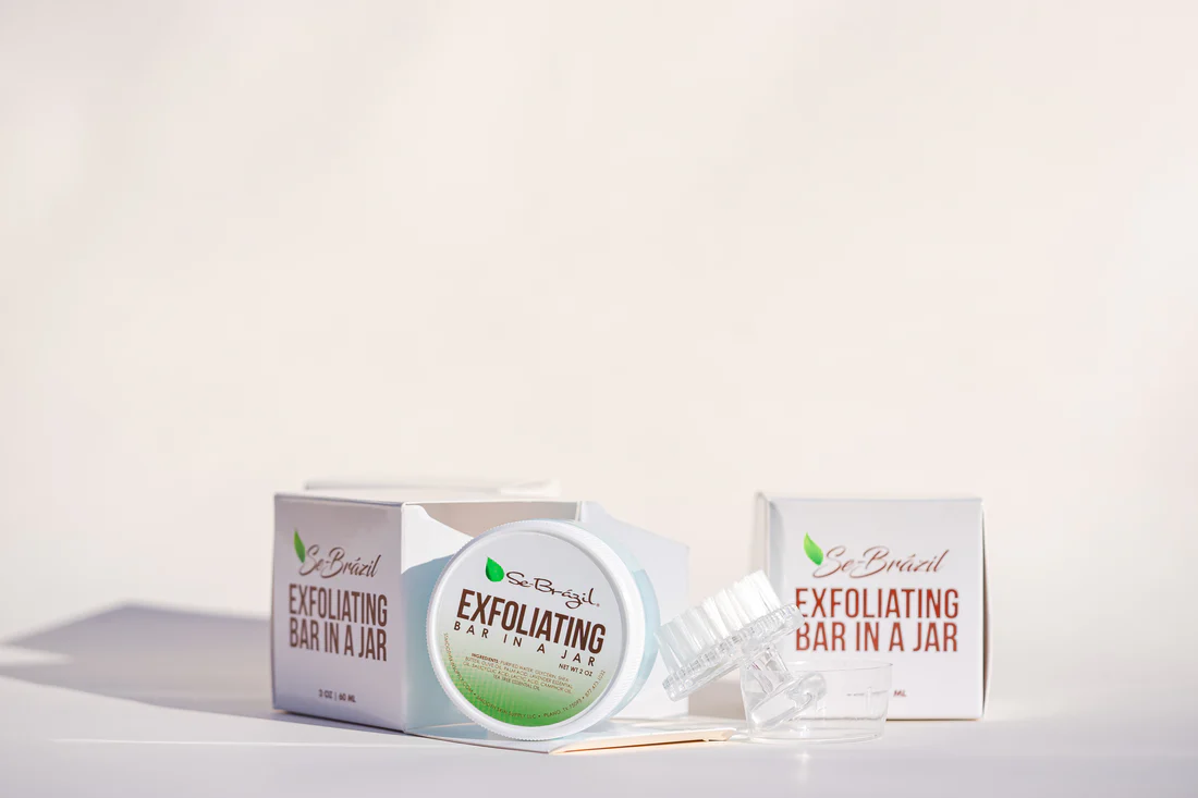 Exfoliating Bar in a Jar